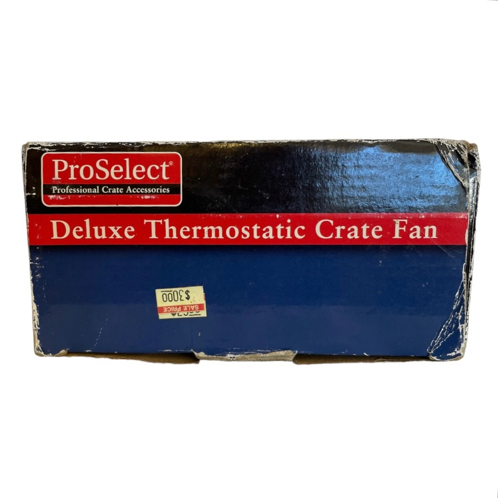Pro Select Silver Quiet Battery Cool Pup Crate Fan - Picture 8 of 13